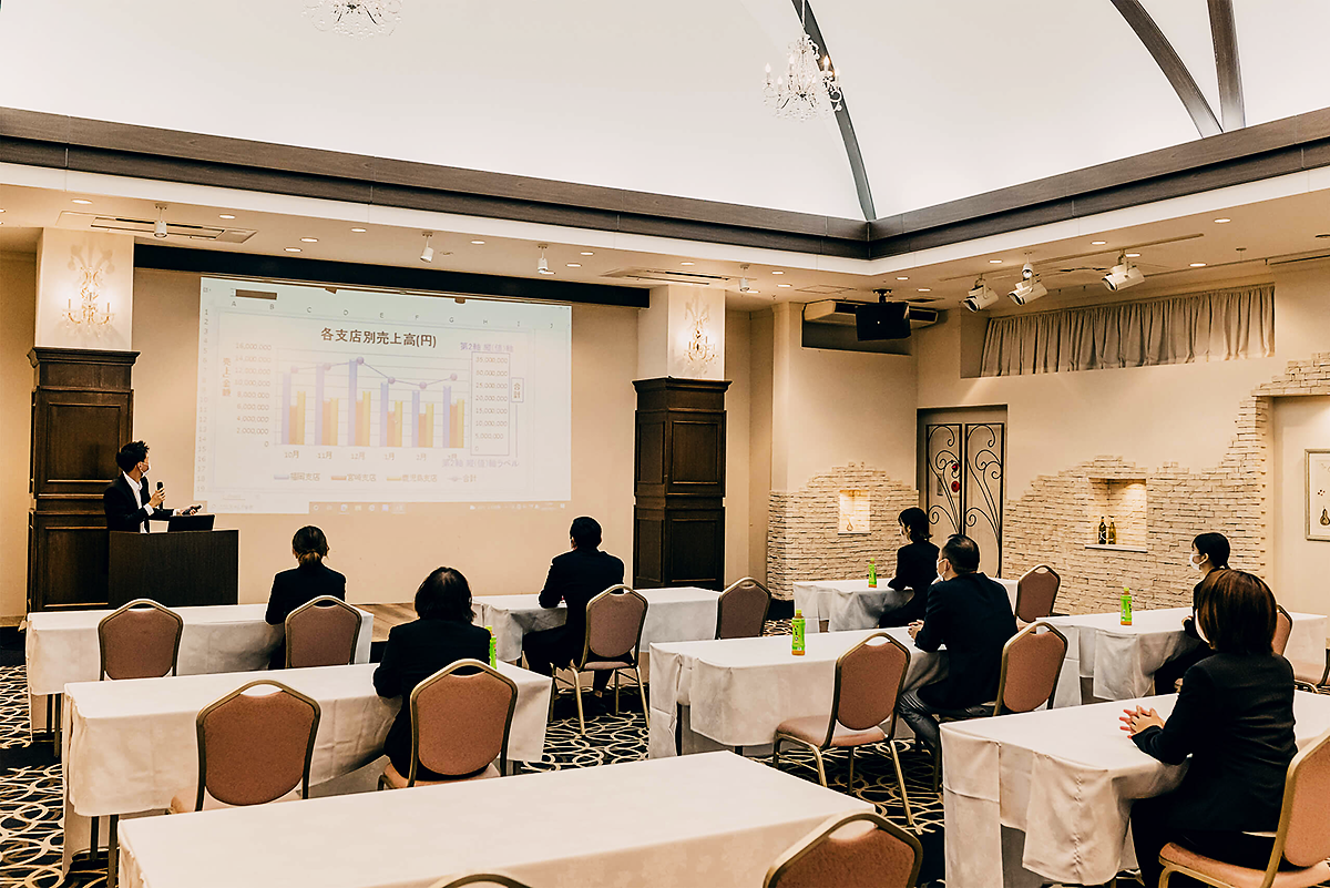 ホテルほり江の会場プレシャス